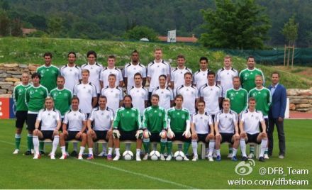2012欧洲杯官方球队照片