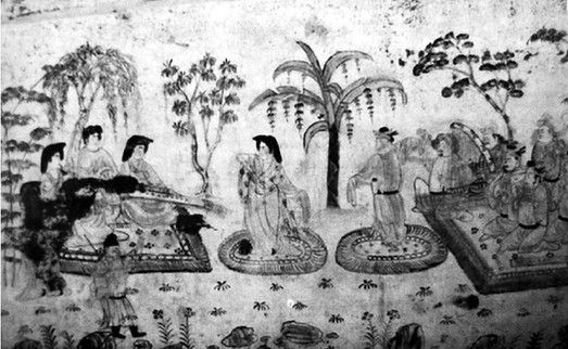 揭秘唐墓壁画:杨贵妃和安禄山曾是舞林高手