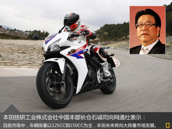 本田在华新增摩托车4S店 引入两款新车型