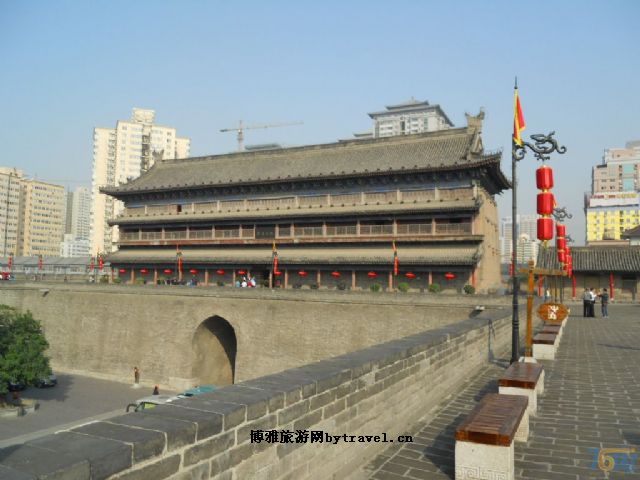 明朝西安府城墙 全国重点文物保护单位_新浪渭南