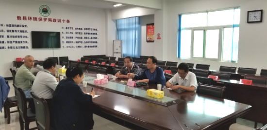 勉县环保局约谈汉钢公司焦化厂领导 强力推进